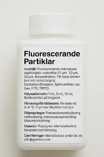 [CFP-5058-2] Carboxyl Fluorescent Particles, Pink, 0.5%w/v, 5.0-5.9µm, 2mL